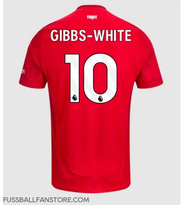 Nottingham Forest Morgan Gibbs-White #10 Replik Heimtrikot 2024-25 Kurzarm